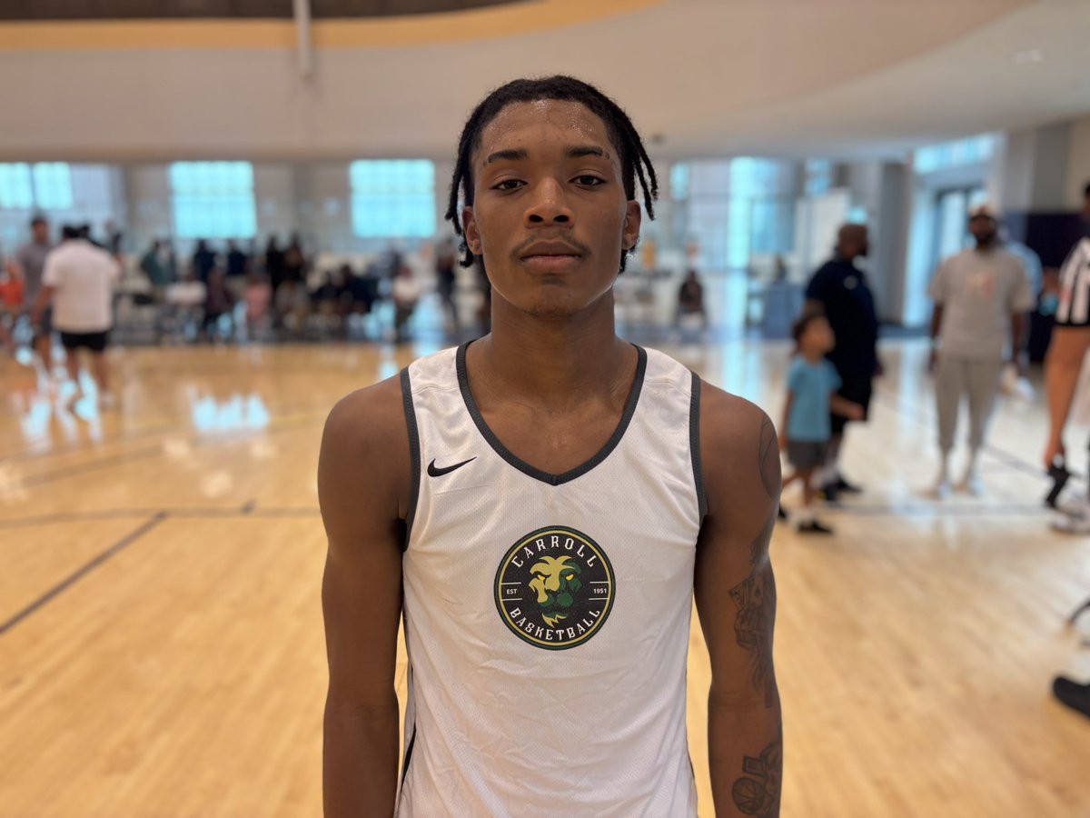 ColbyGHoops's tweet photo. Following his standout performance here at Big 64 against Father Judge, 2027 Archbishop Carroll PG Bam Bolding earned an offer from West Chester. https://t.co/jVgwtoBR3Z