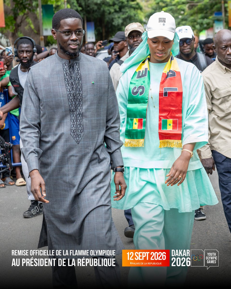 MarieKhoneFaye's tweet photo. Ensemble, faisons de ces Jeux une grande fête et de ces moments un véritable ciment collectif, autour de notre jeunesse et de tous les invités que le Sénégal aura le bonheur d’accueillir.
 #JOJ2026 #Senegal #VilledeDakar https://t.co/aXmG1nH2HJ