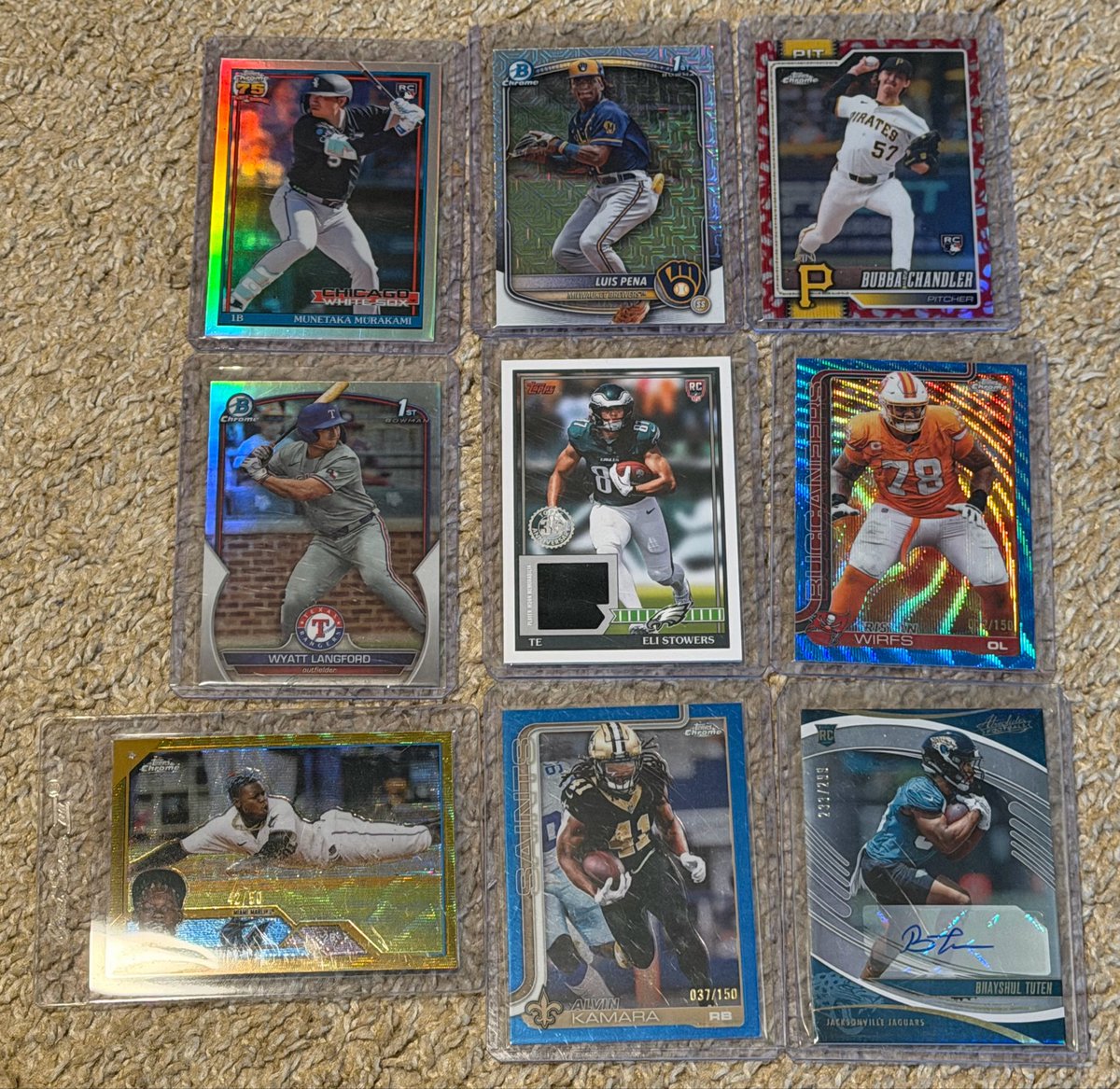 RyanLCards's tweet photo. New stuff available!

Ask on any prices or numbering :)

RTs appreciated as always! https://t.co/rQ8mBit6Nz