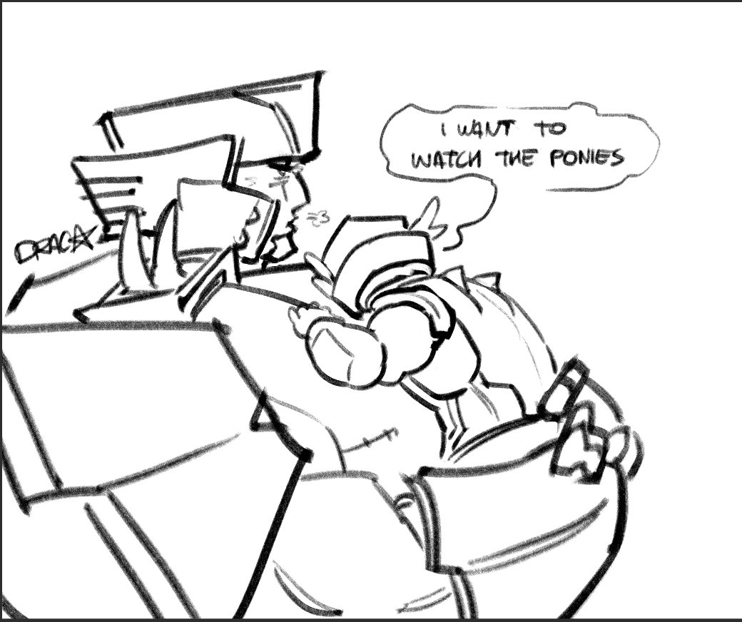 dracholder's tweet photo. #tfoc horsegirl Eufifi sketches https://t.co/lzphpPjFyA