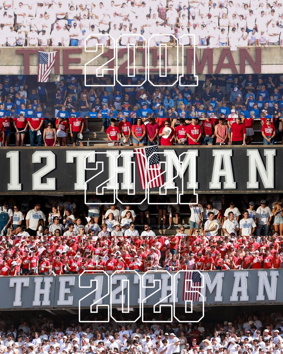 12thMan's tweet photo. Something special each year. https://t.co/kcMdPRkFfj