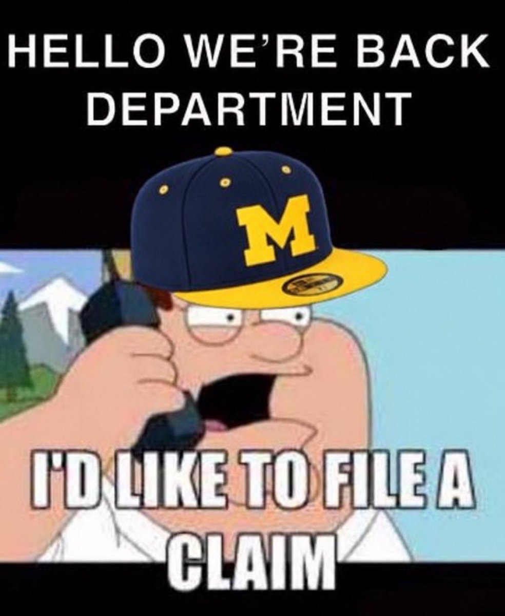 JudgesChamberss's tweet photo. @UMichFootball @CocaCola WE ARE BACK!!!!! https://t.co/h7tDtr7Pcj