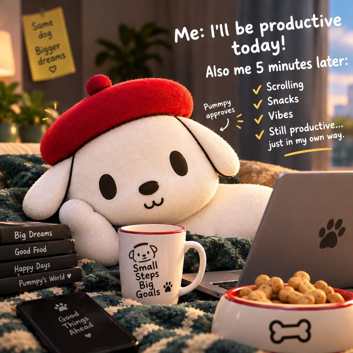 Pumppydog's tweet photo. Everyone’s chasing the next big pump.

Pumppy is chasing snacks — and somehow he’s still ahead. 🐶

Small steps. Big dreams. Good vibes.
Stay comfy. Stay loyal. Keep pumping. 🚀🐾
$PUMPPY #PumpFun #Solana

Picture made by a Community member. @GoldNodeSupreme

Join us: https://t.co/Msfx7KBusc

CA: tmrzQ7tDfQbKFEoAfNVDLuUZQxMSo7r3QmeUY72pump