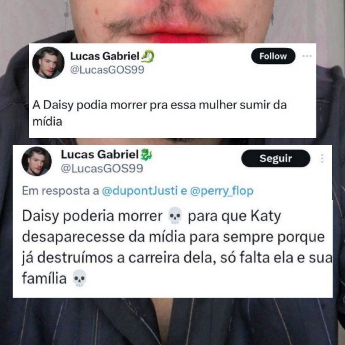 TheTrueKatycat's tweet photo. En serio se quieren hacer las víctimas y decir que si fandom no rompe ni un vaso.
Hay porfavor ustedes son la peor escoria que existe, no creo que exista otro fandom peor https://t.co/2BeoDaEQCu