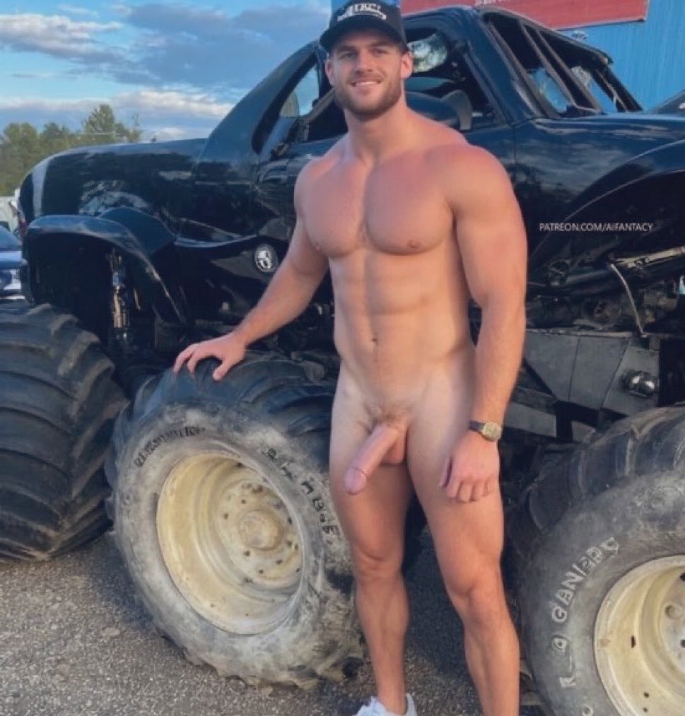 dilf2050's tweet photo. Showing his monster… Truck https://t.co/kmPpgv08Fz