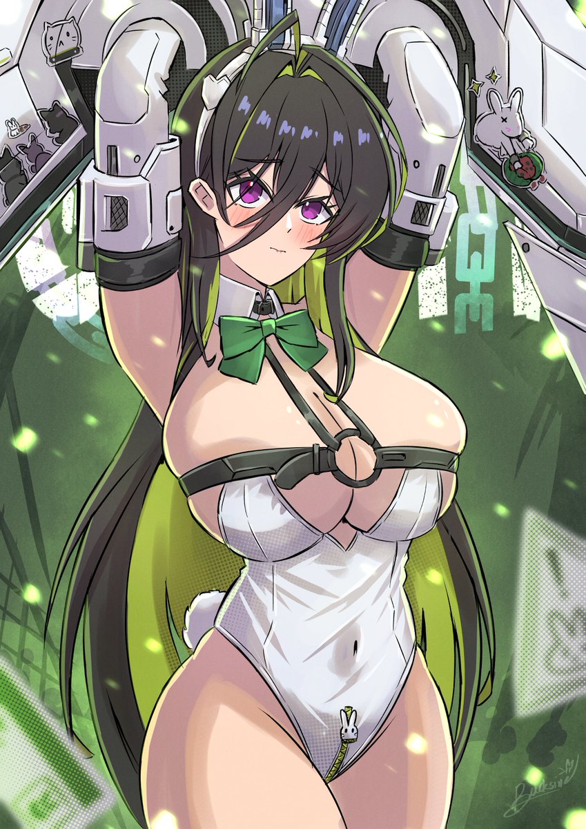 binesack2's tweet photo. Guilty : Mighty Bunny 💚

#NIKKE #Nikkefanart https://t.co/VplHg96JYy