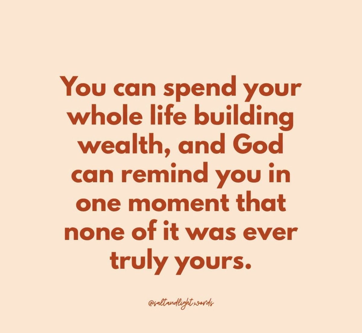 HeatherJ2652's tweet photo. ‘Don't become so busy enjoying the blessings that you forget the One who blessed you.
Everything you have can change in a moment, but God remains the same.
Never let what God gives you become more important than God Himself.’ https://t.co/D0q18q1JUZ