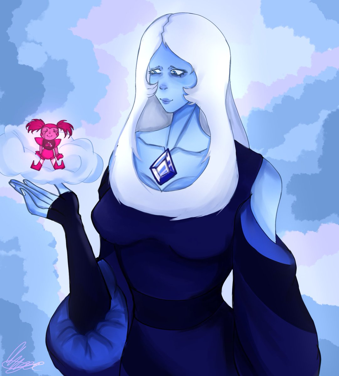 YFox928560's tweet photo. 💙💎
#StevenUniverse https://t.co/kaDCKvOKAC