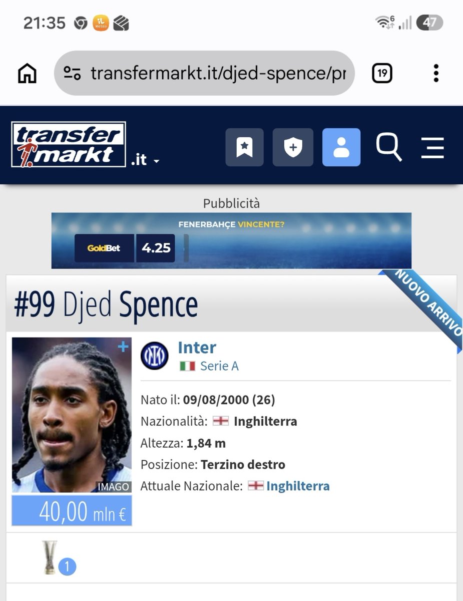 roccoditaranto's tweet photo. Non ha ancora fatto un minuto ma secondo @TMit_news vale di più di quanto è stato pagato. Siete fantastici. Ma il giochino è ormai noto. #seriea #imparzialità #calcio https://t.co/Ipko9vX5lV