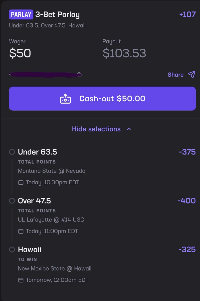 DrRobinBets2025's tweet photo. ๐ super late night double up! โ2๏ธโฃ
Lets wake up to a cash!!
#collegefootball #SportsBetting #DrRobinBets #freepicks https://t.co/DabaKZRbba