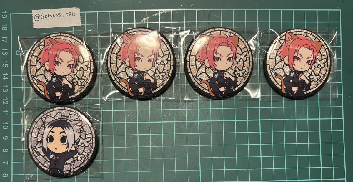 sora08_08b's tweet photo. 【交換】ナンジャタウン、ブルーロック、コロコロボールチャレンジ、グリッター缶バッジ、ミニゲーム

【譲】画像

【求】同種蜂楽、士道(友人用)

お声掛け重なる場合条件の良い方、纏めての方優先
同数求めている為お返事お時間かかります。

検索からもお気軽にお声掛け下さい🌼 https://t.co/HatjFQxpLs