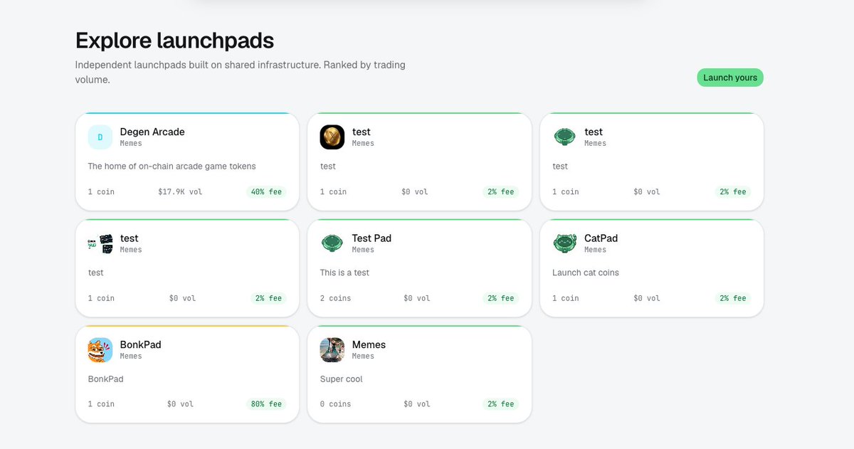 launchurpad's tweet photo. 8 launchpads are now live on our site.

https://t.co/wJIAoVU1zC https://t.co/YyuSGyguwO