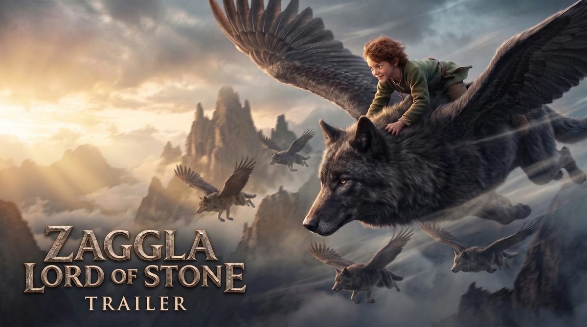 lord_zaggla's tweet photo. 🎬 What if Zaggla Lord Of Stone became a movie?

I created a trailer imagining the film adaptation of my novel.

Step into the world of Zaggla. 🖤

Watch the trailer and tell me what you think.

https://t.co/fLqF7RHVwY

#FantasyBooks  #BookTok #author #film #BookMyShow #trailer https://t.co/hidDy9v86d