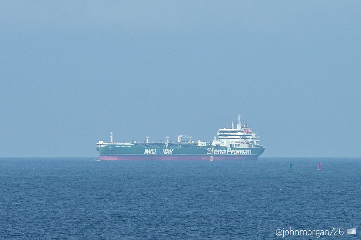 johnmorgan726's tweet photo. The STENA PROSPEROUS, IMO:9923750 en route to Norfolk, Virginia, flying the flag of Cyprus ๐จ๐พ. #ShipsInPics #ChemicalOilProductsTanker #StenaProman #StenaProsperous https://t.co/ihezdzBBAQ