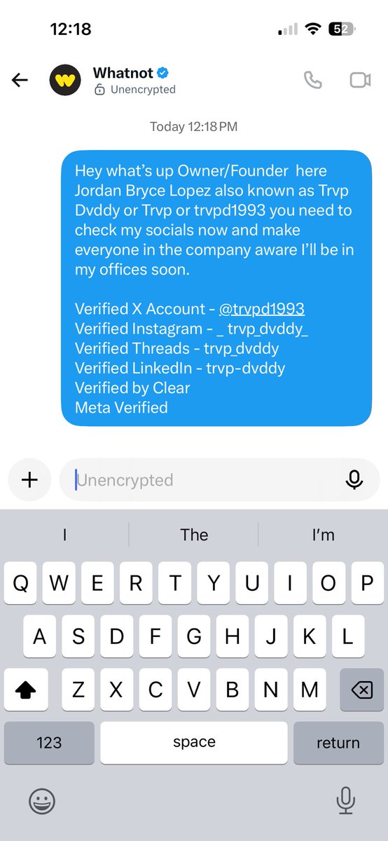 trvpd1993's tweet photo. Had to let my employee’s know I would be in the offices soon! https://t.co/q9PTkFrARd