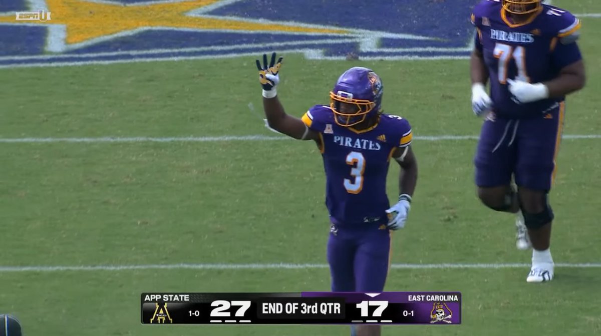 tkpipedreams's tweet photo. Hey ECU, how many times has App State beaten you in a row? https://t.co/srEoVN2aq0