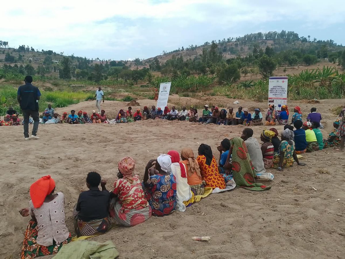 RwandaNGOForum's tweet photo. Reaching Those Most at Risk, Right Where They Work

This week, @RwandaNGOForum conducted targeted Interpersonal Communication (IPC) sessions and supervision visits on Schistosomiasis and Soil-transmitted Helminths with high-risk groups, including marshland farmers and fishermen in @BugeseraDistr and @RuhangoDistrict because of their daily contact with freshwater, which is the main route of schistosomiasis transmission, these high-risk groups daily exposure to both SCH and STH.

Alongside @RBCRwanda,  @BugeseraDistr & @RuhangoDistrict teams, these sessions emphasised SCH/STH transmission, proper use of protective equipment, WASH practices (latrine use, ending open defecation near water bodies, handwashing with soap) as well as seeking early treatment.
All this is in support of the Interruption of Transmission (IoT) target of below 2% prevalence in focus areas by 2027 and aligned with the National NTD Strategic Plan 2026–2030, the @WHO  NTD Roadmap and the Kigali Declaration on NTDs.

#BeatNTDs  #EndNTDs