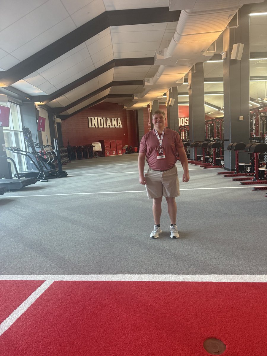 reidmcfootball's tweet photo. Had a great visit at Indiana University today https://t.co/GWVLH06RK3