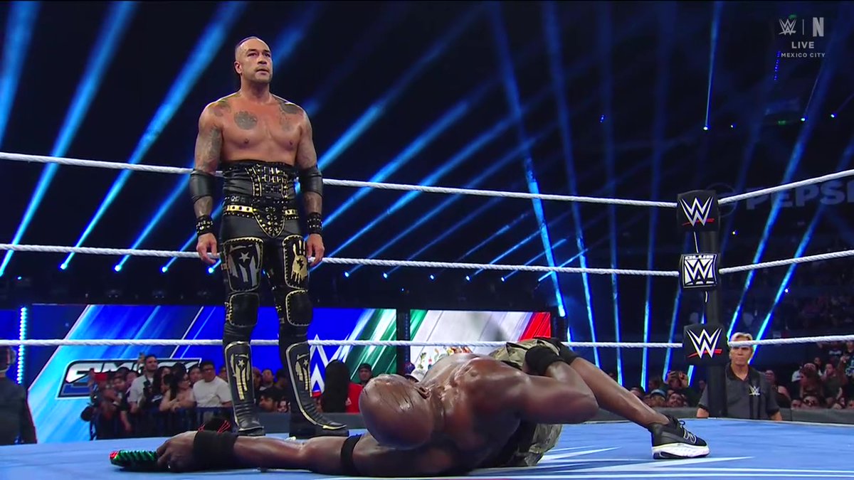 DamianPriestCom's tweet photo. Gallery Update: 09/11/2026 WWE SmackDown Screencaptures - https://t.co/qwFYjZyvTR - @ArcherOfInfamy https://t.co/gQzCd5BAhk