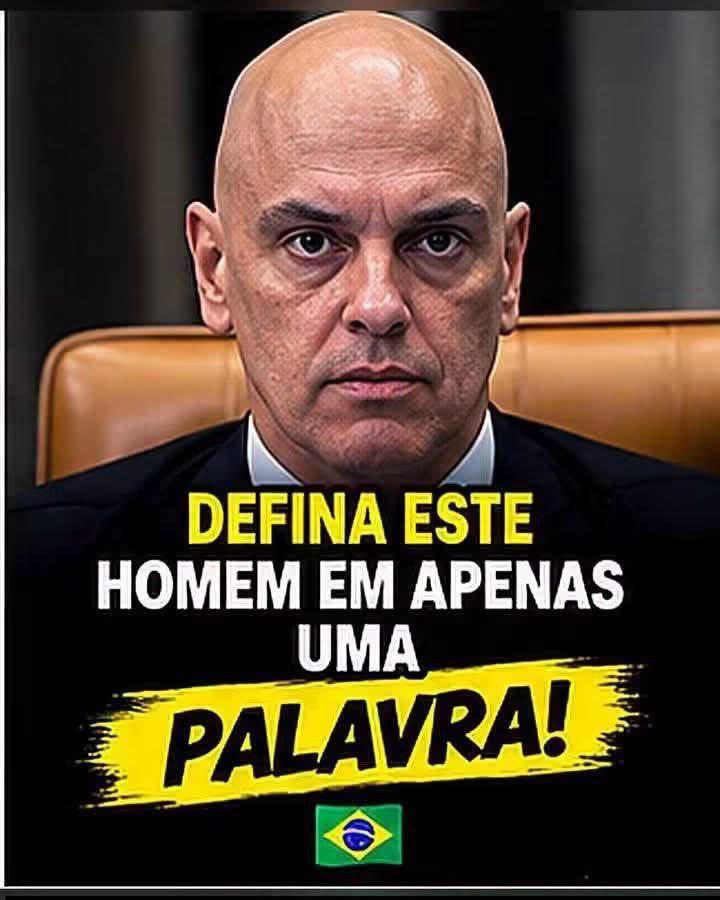 SueliRizzi3's tweet photo. O guardião da democracia dos esquerdopatas. https://t.co/m8UIM5b6kc