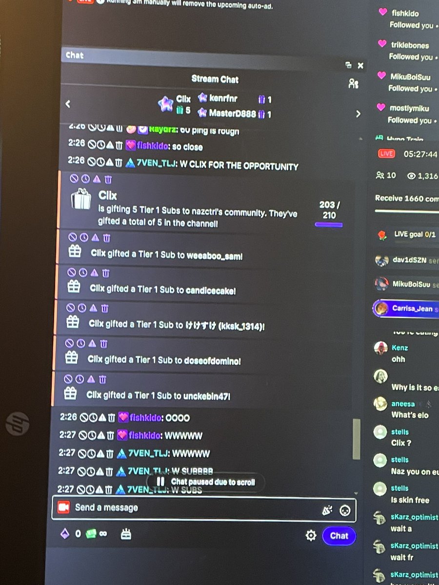 nazctrl's tweet photo. shoutout to @Clix for gifting 5 for getting  3rd in his new pro league endgame map 🥹 https://t.co/RhfSI1Awg3