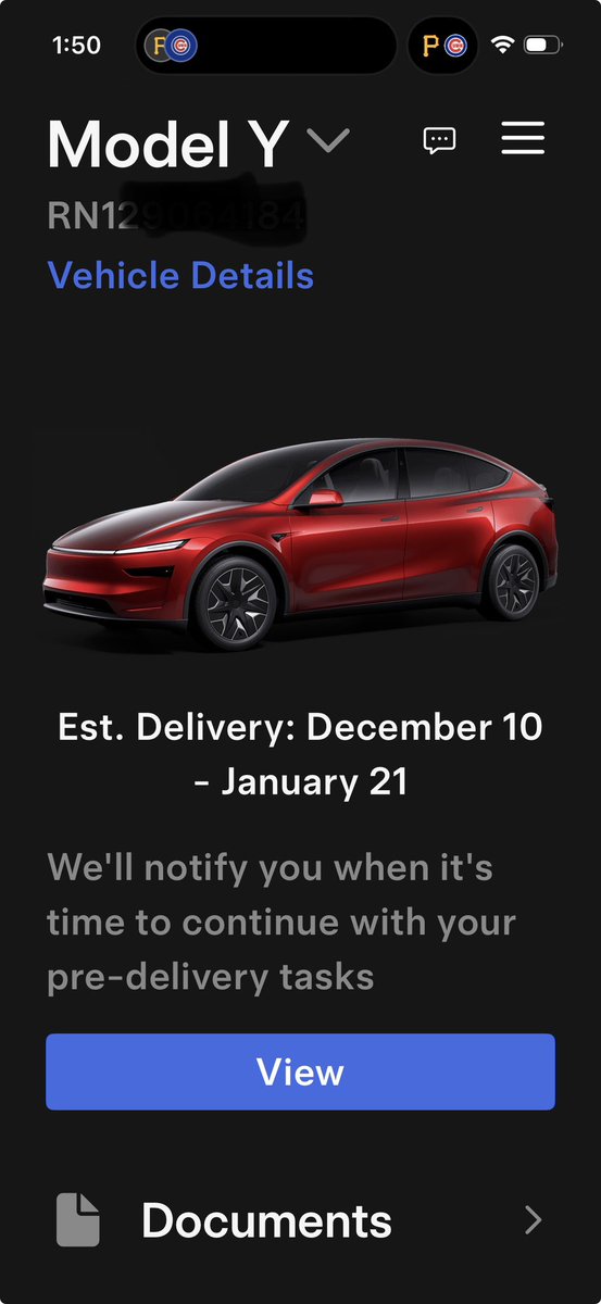 RayRynososa's tweet photo. UGH! Our @Tesla date got pushed back ! https://t.co/BqfNP4PJRe