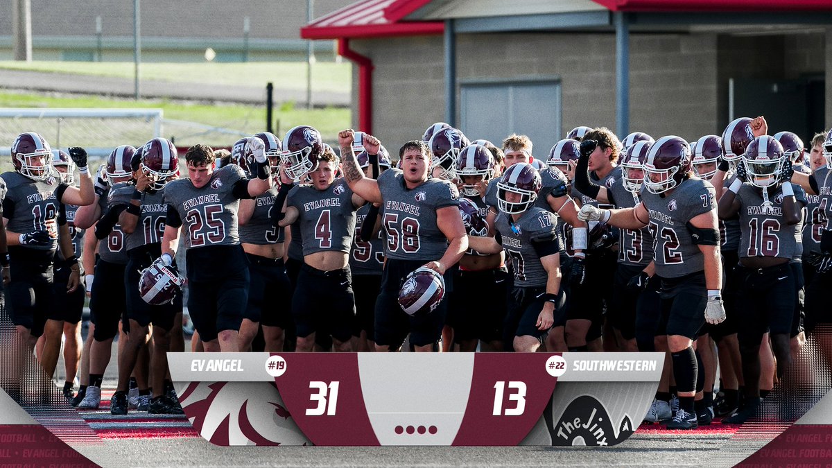 Evangel_FB's tweet photo. Top 25 dub!!

#CodeMaroon https://t.co/VoLFGLiIok