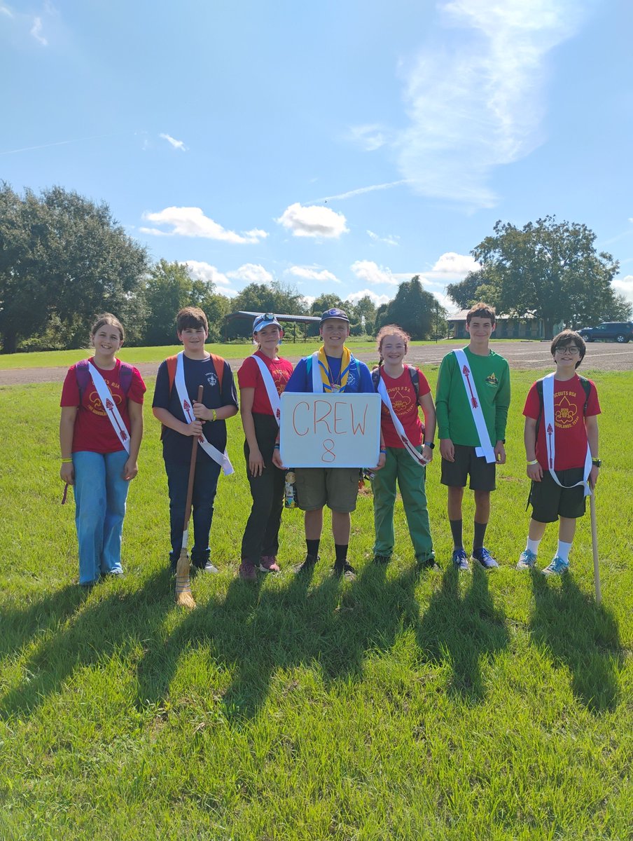 oashac's tweet photo. A photo of our amazing Youth Crew 8 from our September Induction Weekend!
#Colonneh #Lodge137 #SHAC #SamHoustonAreaCouncil #OA #OrderoftheArrow https://t.co/DNzb69arsW