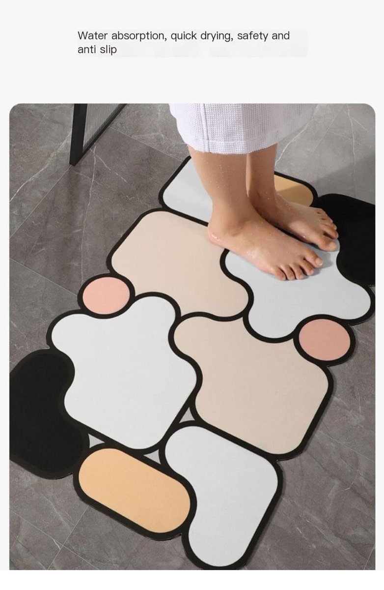 qualityhubfinds's tweet photo. SKVM Memory Foam Water Absorbent Rectangular Shape Mat for Bathroom Kitchen Floor Door Entrance Anti Slip Foot Skid Shower mat. 
Rs. 187
https://t.co/BRUTyzzAca

.
#AmazonFinds #amazondeals #doormats #floormats https://t.co/18qIKCz7Bm