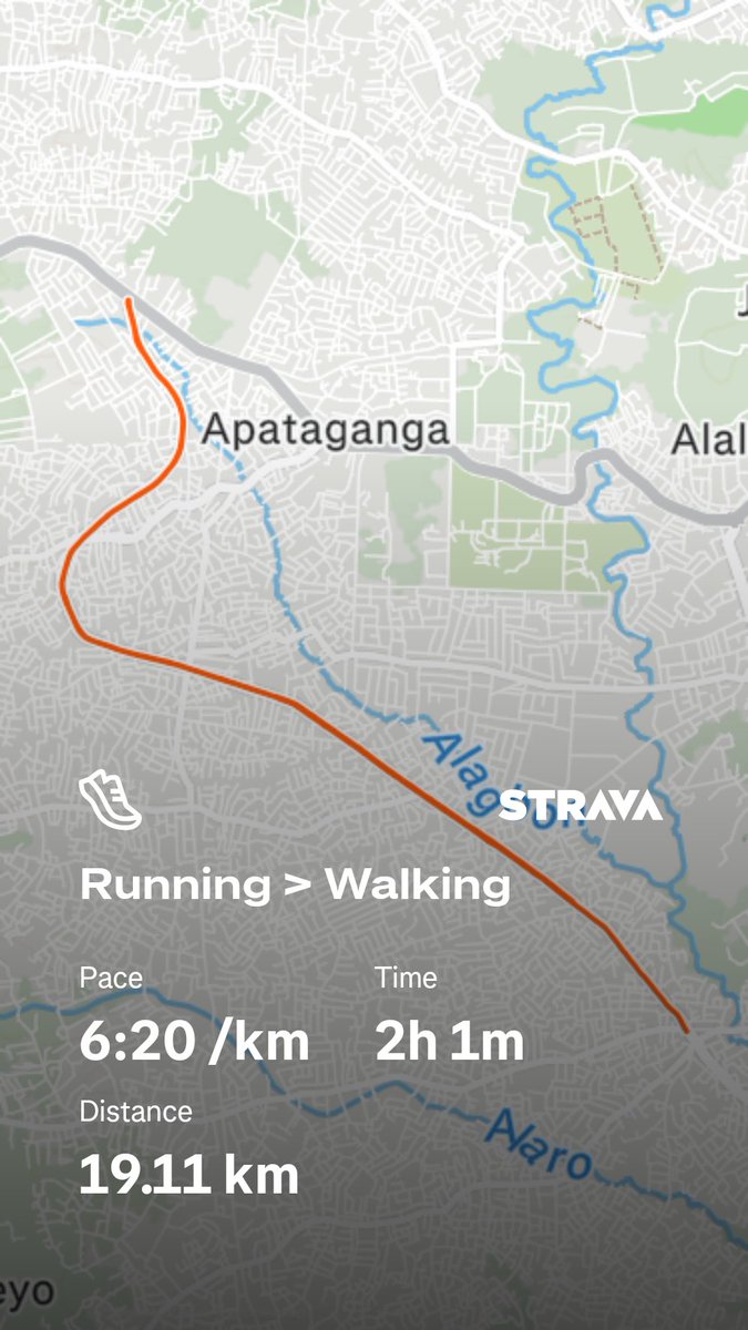 fiyindolapo's tweet photo. What a day
#strava #morningrun #running https://t.co/oswV2cw79K
