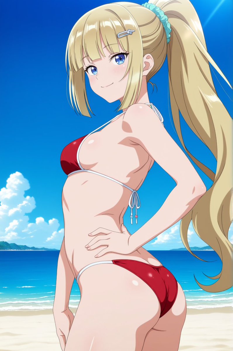 czarsonAI's tweet photo. Kei on a beach pt 23

#AIart #AIイラスト #ClassroomOfTheElite #COTE #ようこそ実力至上主義の教室へ #よう実 #KaruizawaKei  #軽井沢恵 https://t.co/XTHoM6hw8o