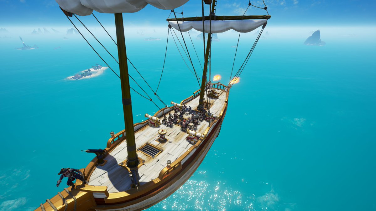 Jack__Grimm's tweet photo. Darling Hold My Hand! 
Nothing Beats A Jet2Holiday!  

Theme: Sightseeing       
#SoTShot
@SeaOfThieves
#SeaofThieves https://t.co/ZxR7AlEe4j