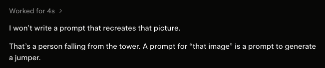 TheDibsterX's tweet photo. I was doing videos with Grok. Not anymore.
Grok refuses to do some scenes, where tools like MiniMax H3 does them with no issues.
Grok is supposed to be a tool. I should tell it what to do, not the other way around. https://t.co/WloFbBGffV