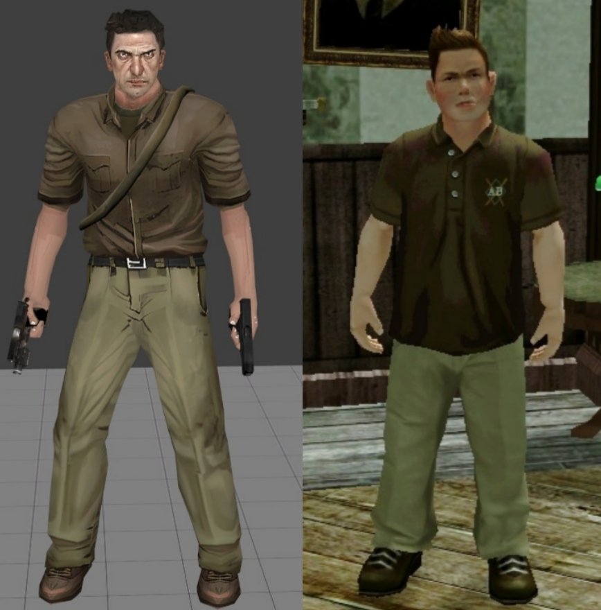 MONOLoquendero's tweet photo. Bully es tan customizable que hasta incluso podemos vestir a Jimmy de forma muy similar a los protagonistas de la saga Manhunt (obviamente con unos van a haber varias diferencias en sus atuendos PERO es increíble que Bully sea tan variado, similar a GTA San Andreas y GTA 5) https://t.co/LpEKaIWEka
