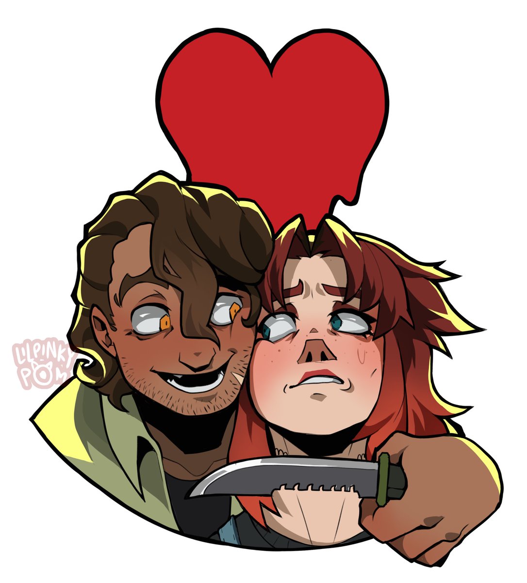 meowiemoons's tweet photo. ❤️‍🔥🔪My most recent commissioned art~ 
By the following amazing artists:
top left by: corpsedevi (Vgen)
top &amp; bottom right by: whiiimzy (Vgen)
bottom left: lilpinkypom (twitter) https://t.co/Snw056qrSG