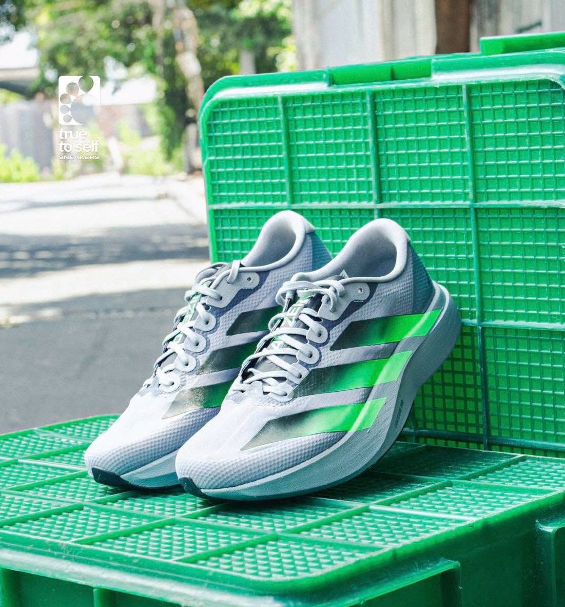 SneakerShouts's tweet photo. 40% OFF + FREE SHIP 💚 
adidas Adizero Evo SL “Screaming Green” 

BUY HERE: https://t.co/Px1I8011sp https://t.co/dYDlpa89wR