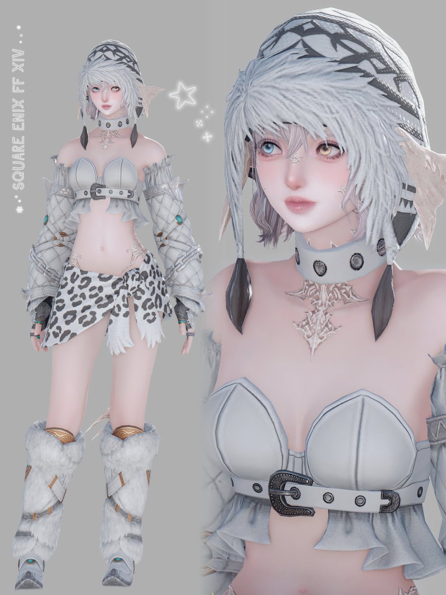 nornor0807's tweet photo. 魔獣使いAF50lv装備の手と足が白染色するとかわいい🤍
ギャルコーデ風にしてみた❕

#ffxiv┊︎#羽角普及委員会 
#ミラプリ┊︎#파판룩템 https://t.co/ebzrh3kgoG