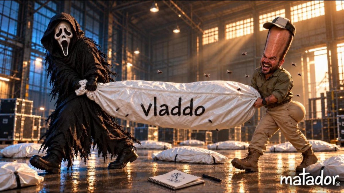 Matador000's tweet photo. ¿De qué color serán las bolsas donde pretendan exhibir el cuerpo de los caricaturistas?

¿Vendrán en colores vivos?

¿Cantará nuestro presidente el himno nacional a dúo con Marbelle en nuestras honras fúnebres?

Esto y mucho más en mi último video de YouTube:

https://t.co/d9wywINpxz

Véanlo antes de que me muera… de risa.