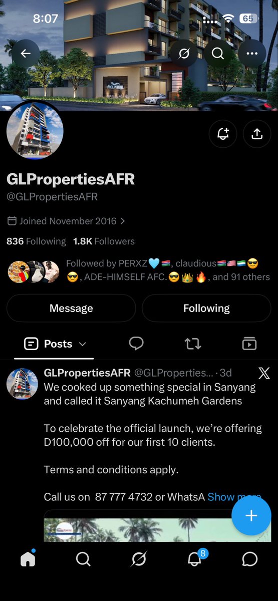 AmieJoof3's tweet photo. The latest Project is Sanyang kachumeh Gardens 
@zee_saii @KumbaBeee @tech_feminine @thaboyp @zee_zai_nab https://t.co/pfKIK1ofgS