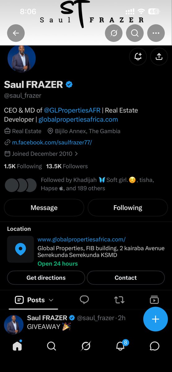 AmieJoof3's tweet photo. The latest Project is Sanyang kachumeh Gardens 
@zee_saii @KumbaBeee @tech_feminine @thaboyp @zee_zai_nab https://t.co/pfKIK1ofgS