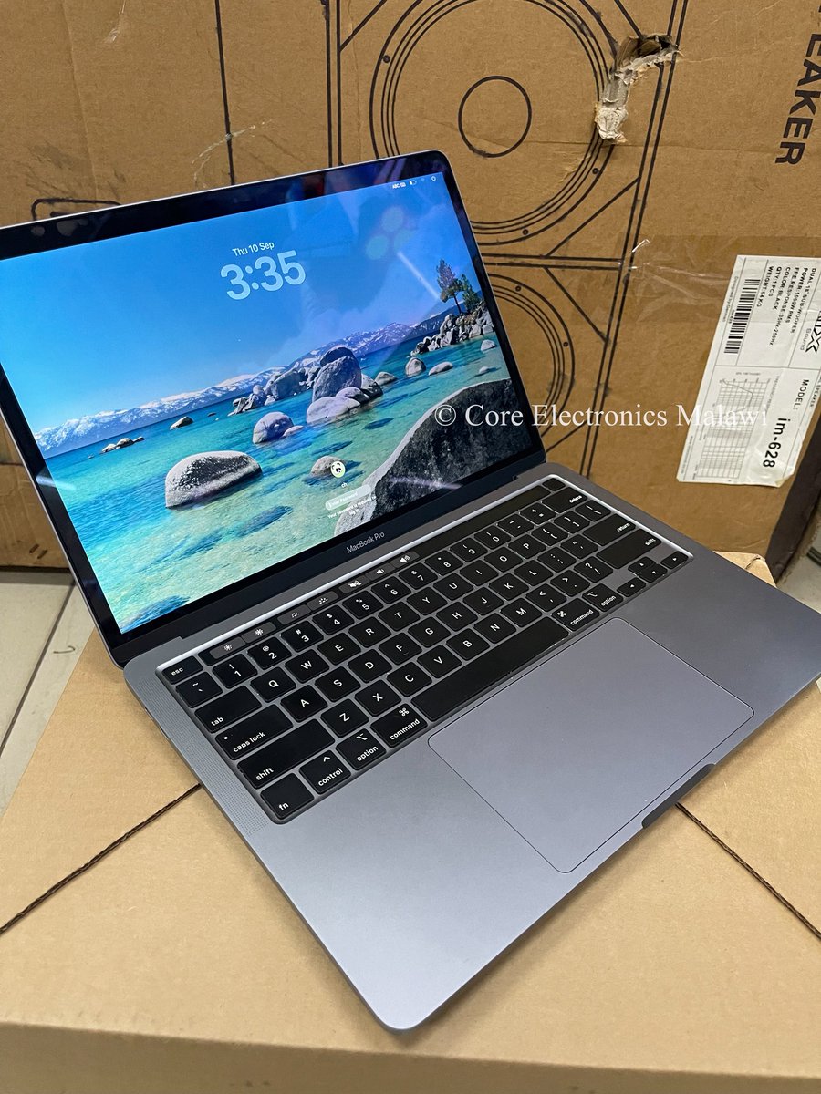 CoreMalawi's tweet photo. MacBook Pro (13-inch, 2019 | Intel Core i5 | 1.4GHz Clock Speed (4 Cores)  upto 3.9GHz | 16GB RAM | 256GB Ultrafast SSD | 13” Brilliant Retina Display with True Tone technology | Touch Bar / Touch ID | Intel Iris Plus Graphics 645 | Going at K2,195,000.00 | Contact: ￼09954701 74 https://t.co/ZONqgk9qyb