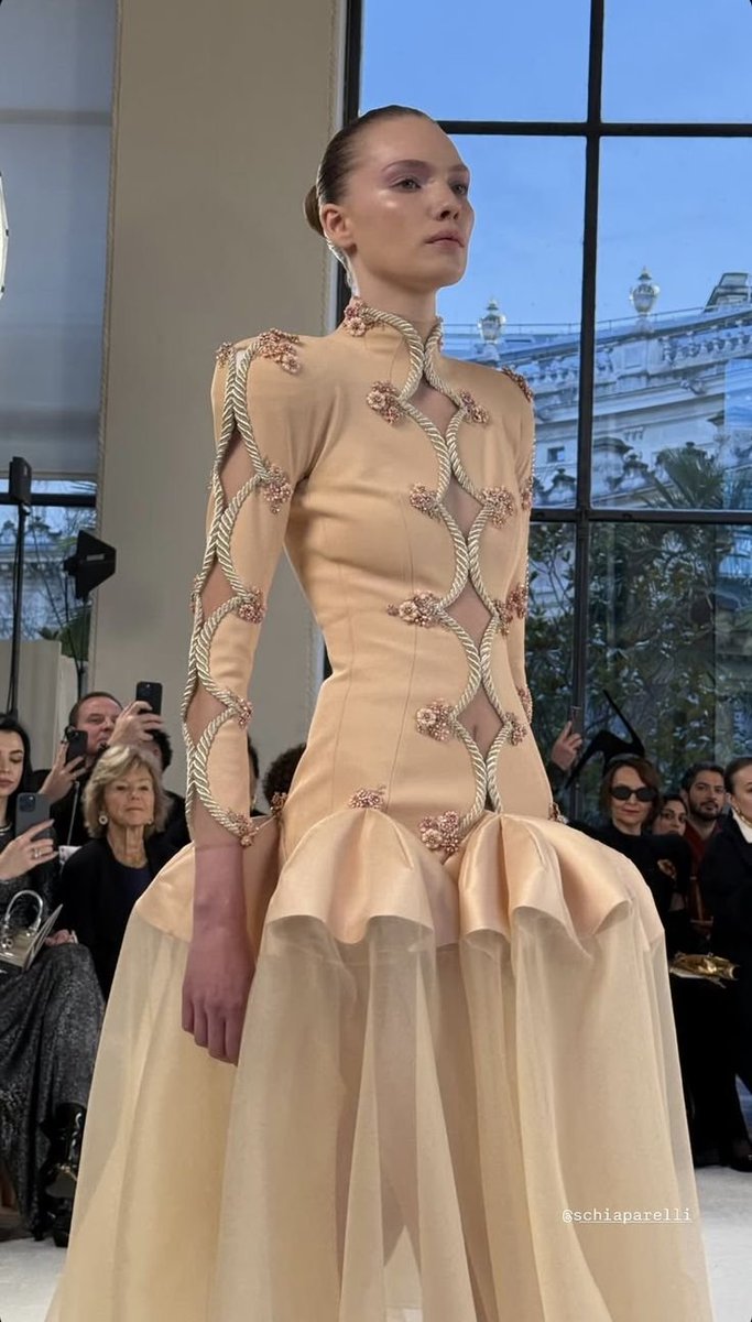 LaModeUnknown's tweet photo. ICONIC: Céline Dion performing 'My Heart Will Go On' in a custom ✨️Schiaparelli✨️ by Daniel Roseberry piece in Paris.🪡 https://t.co/WXghpEjS4W
