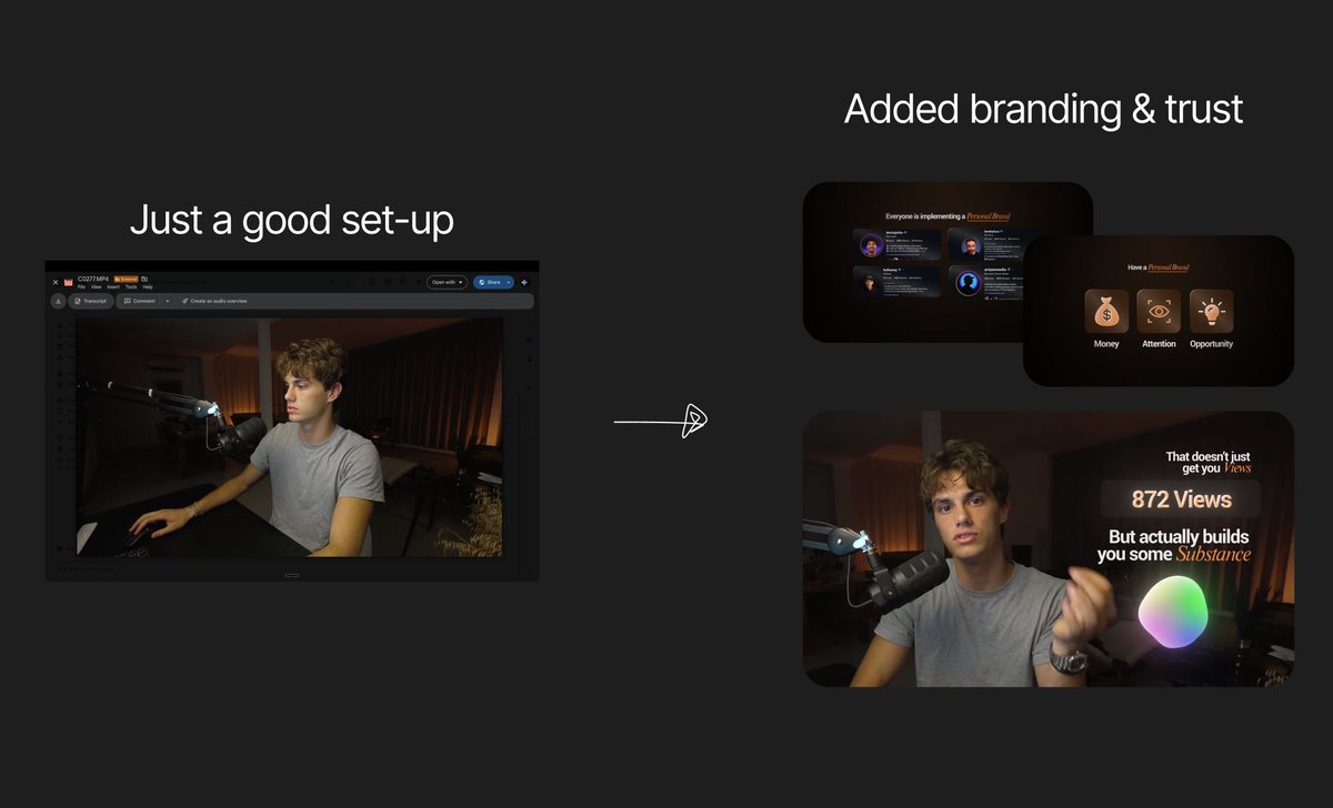 aesthetifyco's tweet photo. We turn one product demo into a month of content for software companies.

No creators.
No shipped product.
Just the raw footage you already have.

That's the whole system. https://t.co/DeQ361U148