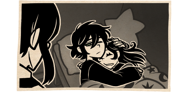 EliaEldrit53195's tweet photo. Glad to see through thick and thin, a consistent thing between these two is that Andrew's left shoulder/chest is reserved parking for Ashley's dense head. W cuddle position for our two spoons. https://t.co/CnRYL7E6vE
