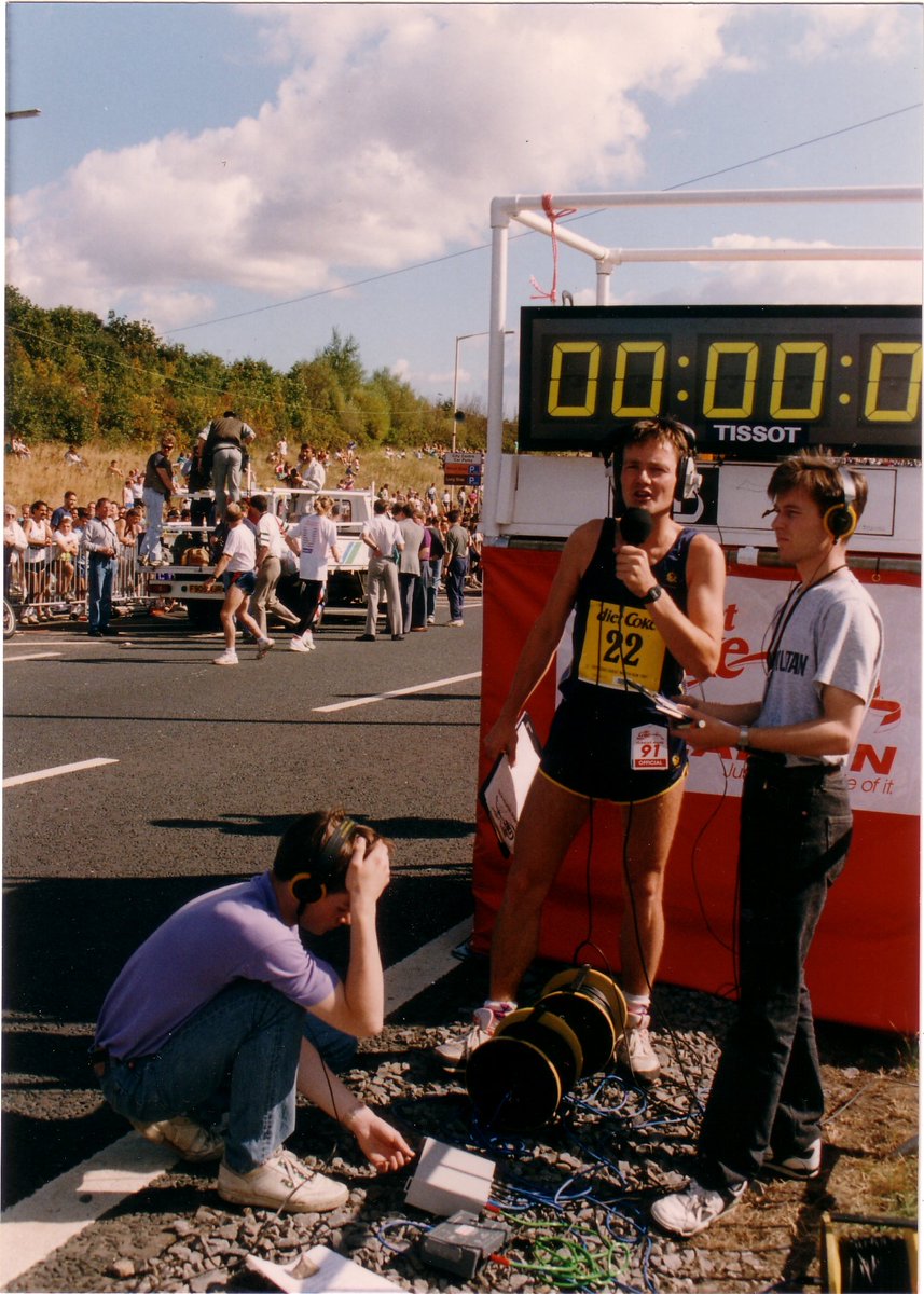 ForrestMark's tweet photo. Happy Great North Run Day. If you're one of the 63,000 running the 13.1 miles from Newcastle to South Shields or the 200,000 spectators lining the route I'll have motivational music for you @BBCRadio3 Breakfast (no longer running the route while presenting the show). https://t.co/gUMfYoJWYN