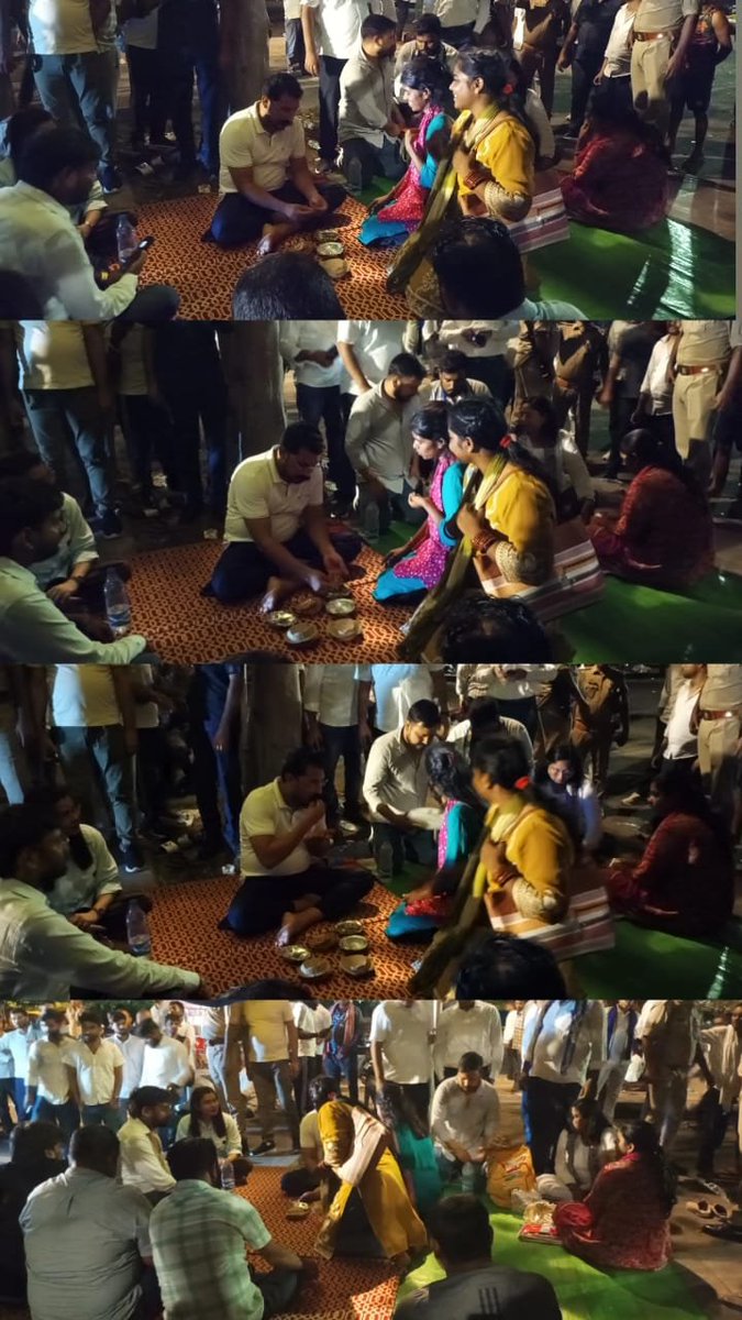 psunionup's tweet photo. आज धरना स्थल पर @BhimArmyChief जी को पंचायत सहायक यूनियन लखनऊ द्वारा प्रेम और सम्मानपूर्वक बनवाए गए पूड़ी-सब्जी का भोजन कराया गया।

माननीय जी ने भी इसे बेहद प्रेमपूर्वक और आत्मीयता के साथ ग्रहण किया। ❤️

यह सिर्फ भोजन नहीं, बल्कि संघर्ष के साथ खड़े होने वालों के बीच भाईचारे, सम्मान और अपनत्व की भावना का प्रतीक है।

पंचायत सहायक एकता ज़िंदाबाद ✊
#पंचायत_सहायक_संघर्ष