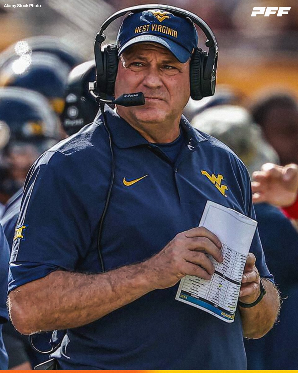 PFF_College's tweet photo. West Virginia is 2-0 for the first time since 2018📈 https://t.co/g8UdBh8lsI