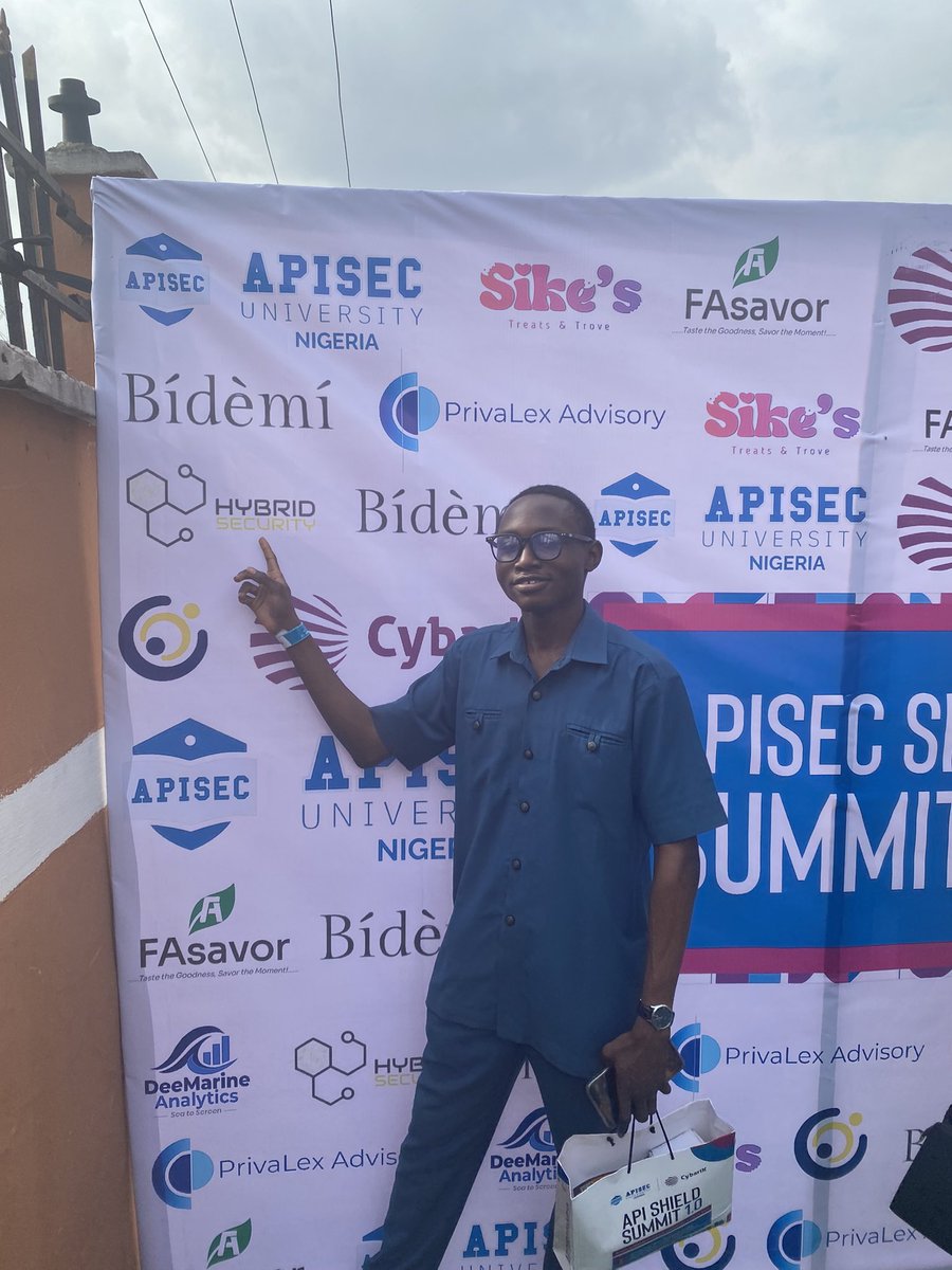 HSC_Consult's tweet photo. Representing Hybrid Security Consult at the Nigeria API Shield Summit! 🇳🇬⚡
We tackled API security, BOLA mitigations, and OWASP AI risks (excessive agency).
Huge win: Our HSC rep placed 2nd in the CTF, winning a CASA voucher & ASCP cert! 🏆🔥
#APIShieldSummit #cyberik #hsc https://t.co/J6uxxlcVoq