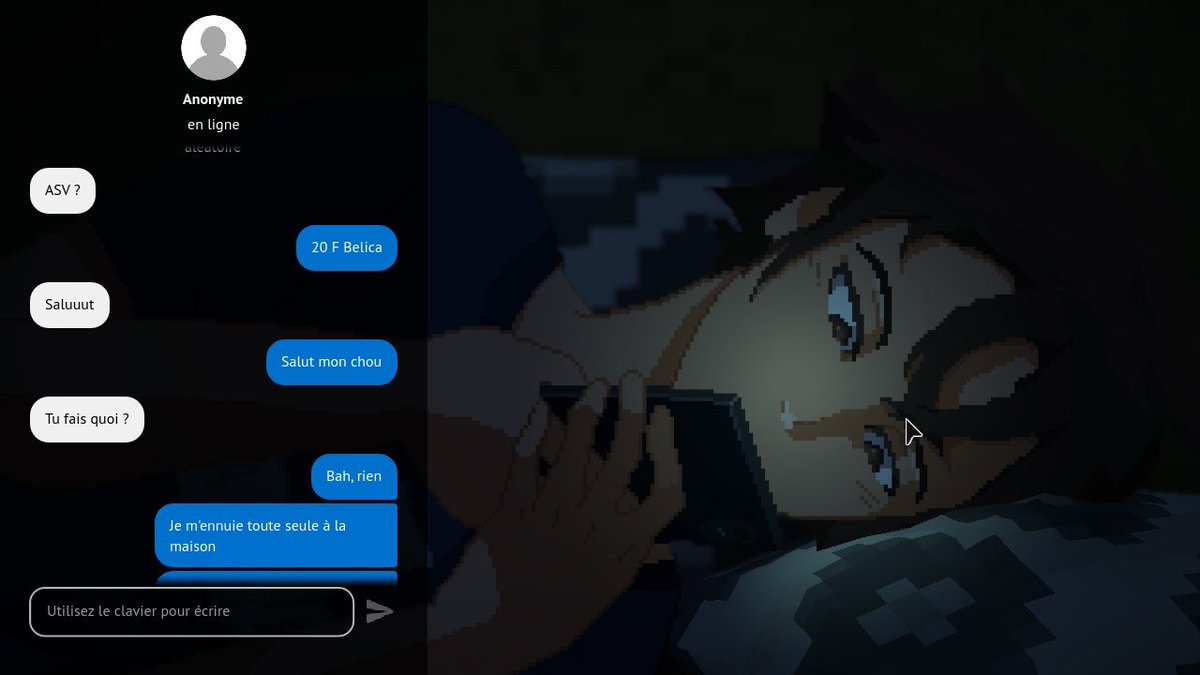 n3saca's tweet photo. Mdr la conversation de fou que je viens d’avoir 🤣 #until_then https://t.co/QxQEhAcaVH