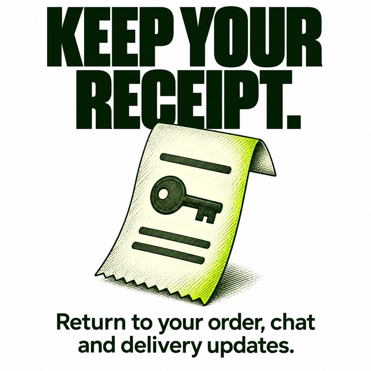 silkroadcoinrh's tweet photo. Keep your private receipt.

It gets you back to your order, your chat with the seller, and delivery updates.

It’s your access code, so save it and keep it private. Come back to check for replies. https://t.co/syebjVvYKj